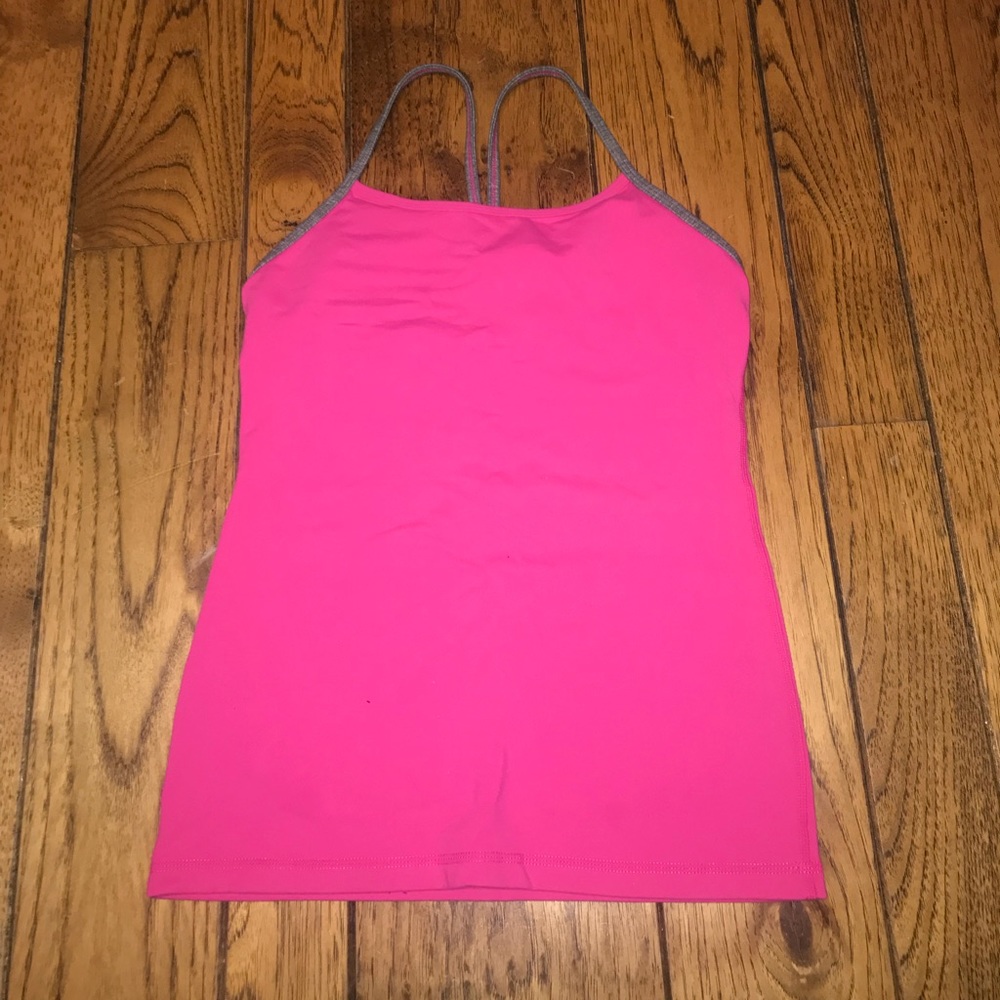 Lululemon Pink Racerback Tank